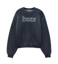 doze denim logo sweatshirt